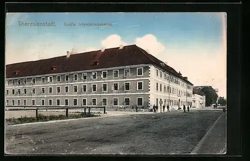 AK Theresienstadt, Grosse Infanteriekaserne