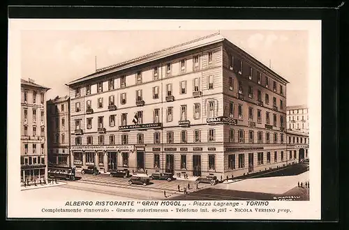 AK Torino, Albergo Ristorante Gran Mogol, Piazza Lagrange