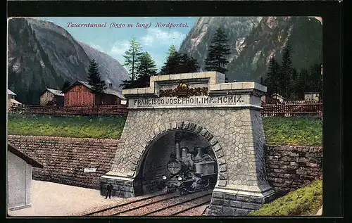 AK Böckstein, Nordportal des Tauerntunnels
