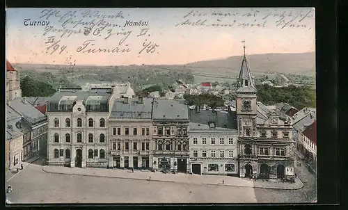 Künstler-AK Turnov, Námestí