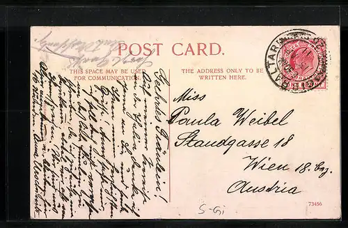 AK Gibraltar, Küstenpartie mit Leuchtturm