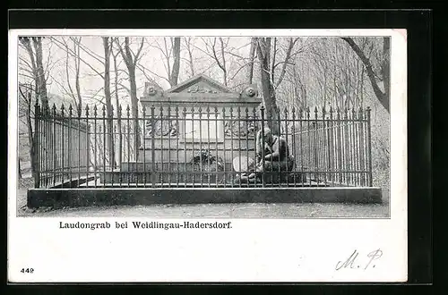 AK Wien-Weidlingau-Hadersdorf, Am Laudongrab