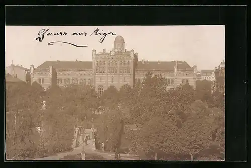 AK Riga, Grosses Gebäude