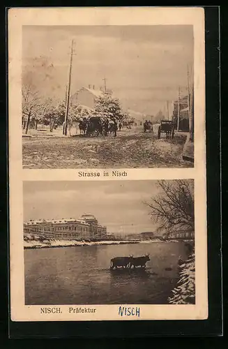 AK Nisch, Strasse und Präfektur