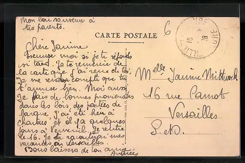 AK Tillières-sur-Avre, Colonie de la Mulotiere