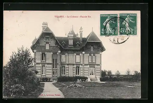 AK Villers, Le Chateau - Facade Est