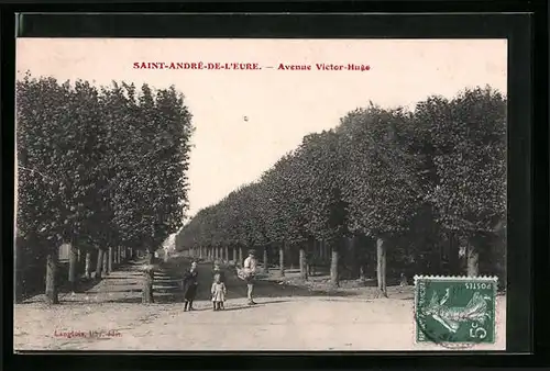 AK Saint-André-de-l`Eure, Avenue Victor-Hugo