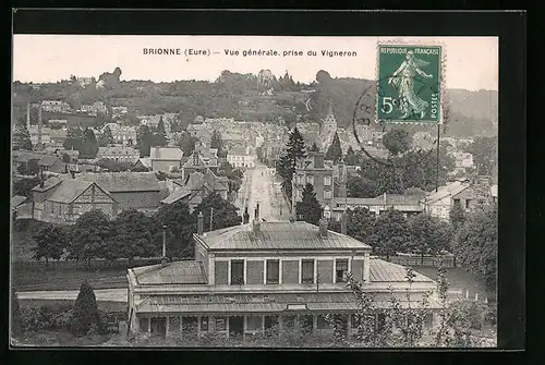 AK Brionne, Vue generale, prise du Vigneron