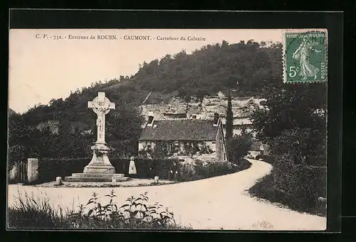 AK Caumont, Carrefour du Calvaire