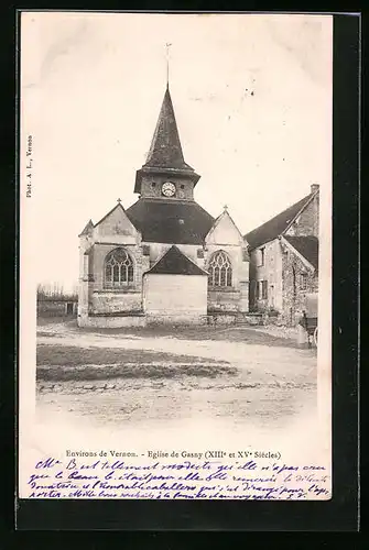 AK Gasny, l`Eglise