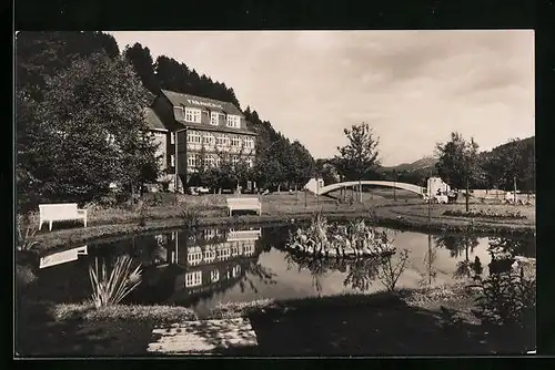 AK Laasphe an der Lahn, Hotel Fasanerie
