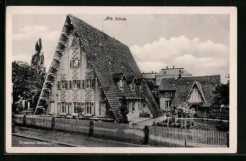 AK Dresden-Zschachwitz, Alte Schule