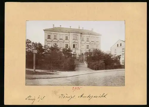 Fotografie Brück & Sohn Meissen, Ansicht Penig i. S., Kgl. Amtsgericht