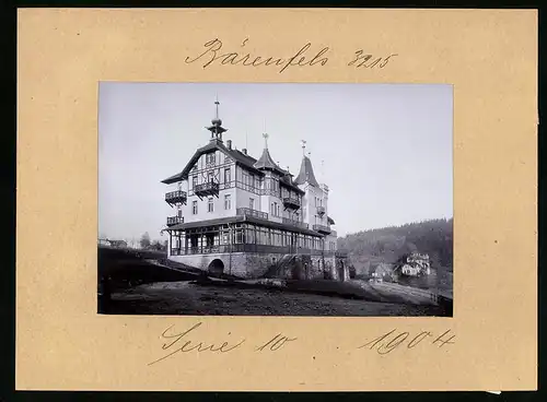 Fotografie Brück & Sohn Meissen, Ansicht Bärenfels, Hotel & Restaurant Kaiserhof