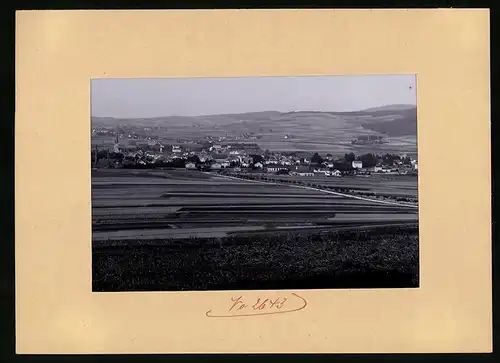 Fotografie Brück & Sohn Meissen, Ansicht Neustadt i. Sa., Totalansicht der Ortschaft