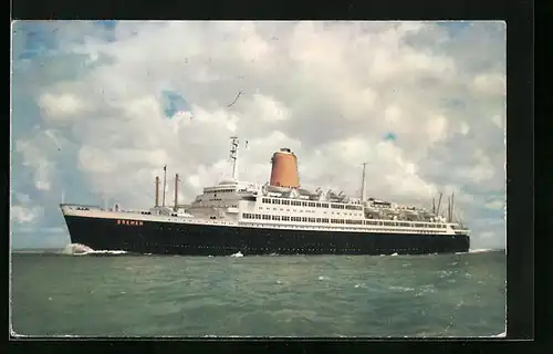 AK Passagierschiff TS Bremen, Flaggschiff des Nordd. Lloyds