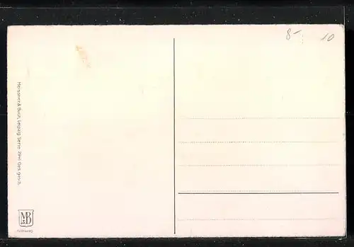 Künstler-AK Fasanenpaar in freier Wildbahn