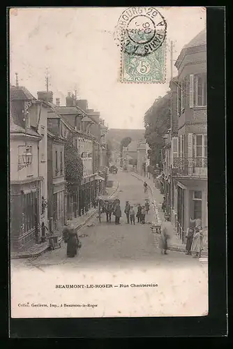 AK Beaumont-le-Roger, Rue Chantereine