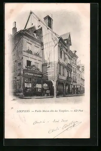 AK Louviers, Vieille Maison dite des Templiers