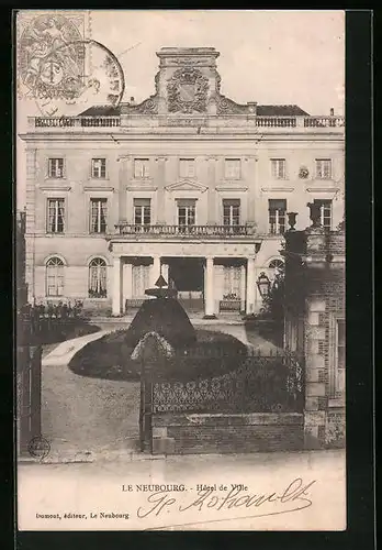 AK Le Neubourg, Hotel de Ville
