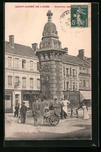 AK Saint-André-de-l`Eure, Fontaine monumentale