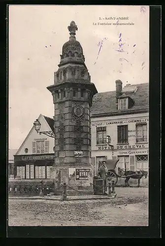 AK Saint-André, Fontaine monumentale