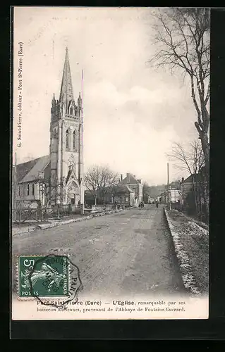 AK Pont-Saint-Pierre, L`Église