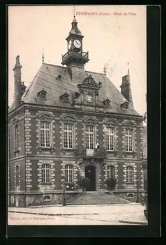 AK Étrépagny, Hotel de Ville