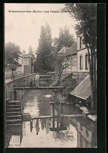 AK Breteuil-sur-Iton, Les Fossés