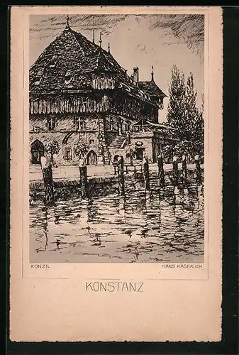 Künstler-AK Konstanz, Konzil