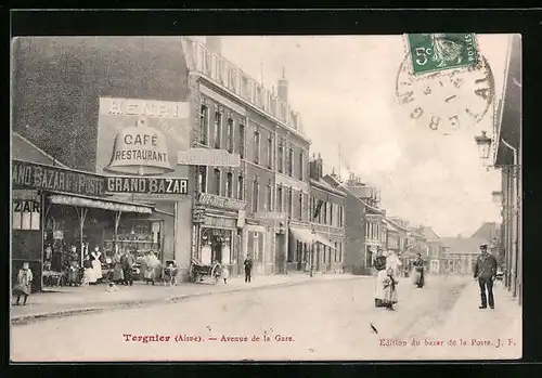 AK Tergnier, Avenue de la Gare