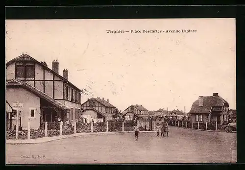 AK Tergnier, Place Descartes, Avenue Laplace