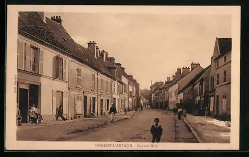 AK Nogent-L`Artaud, Grande Rue