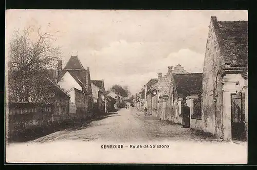 AK Sermoise, Route de Soissons