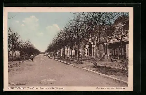 AK Montescourt, Avenue de la Victoire
