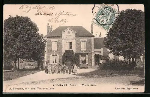 AK Chailvet, Mairie-Ecole