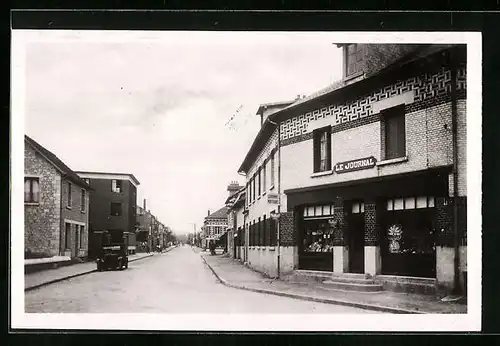 AK Anizy-le-Chateau, Rue de la Mairie