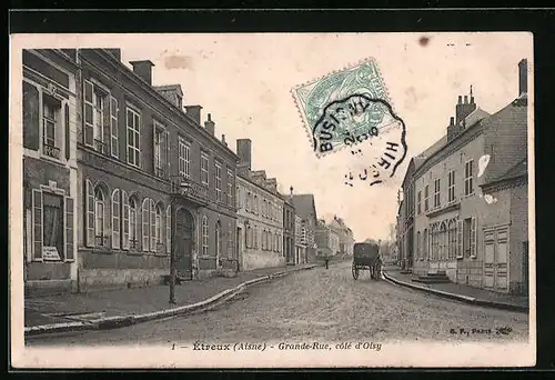 AK Étreux, Grande-Rue, Côté d`Oisy