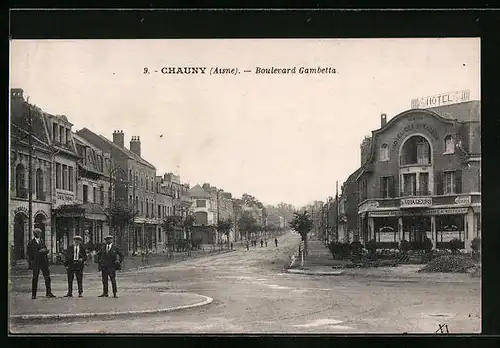 AK Chauny, Boulevard Gambetta