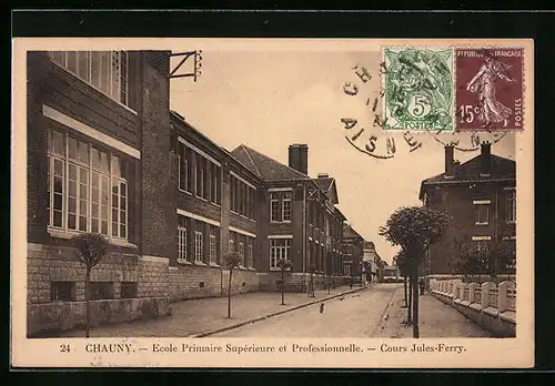 AK Chauny, Ecole Primaire Supérieure et Professionnelle, Cours Jules-Ferry