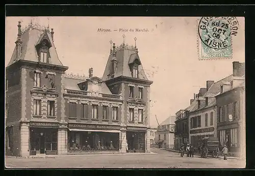 AK Hirson, Place du Marché