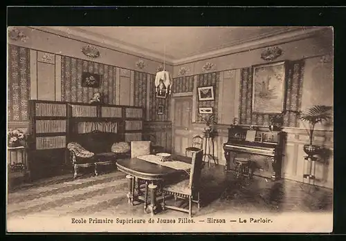 AK Hirson, Ecole Primaire Supérieure de Jeunes Filles, Le Parloir