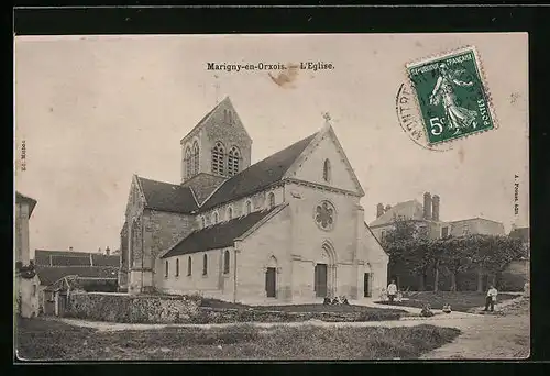 AK Marigny-en-Orxois, L`Eglise