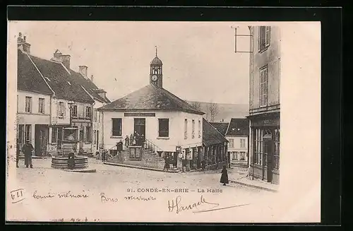 AK Condé-en-Brie, La Halle