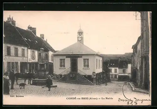 AK Condé-en-Brie, La Mairie