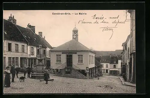 AK Condé-en-Brie, La Mairie