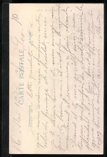 AK Saint-Bandry, Ortsansicht mit Kirche