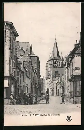 AK Vervins, Rue de la Liberté
