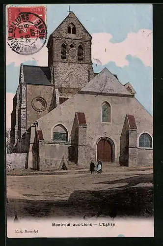 AK Montreuil-aux-Lions, L`Eglise