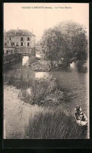 AK Nogent-L`Artaud, Le Vieux Moulin